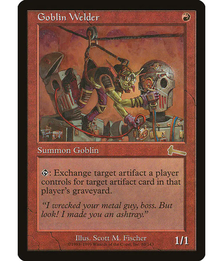 Goblin Welder - Urza's Legacy (español)
