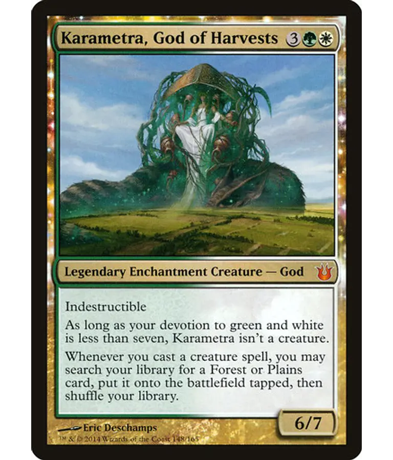 Karametra, God of Harvests - Born of the Gods (inglés)