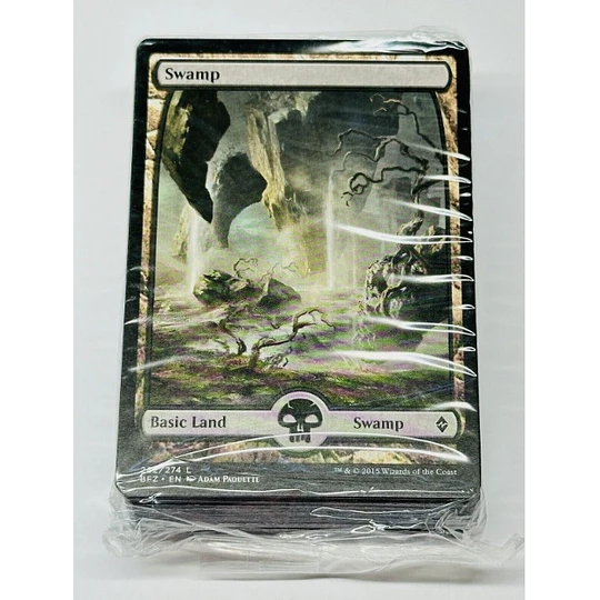 Battle for Zendikar Fat Pack Land Pack Full Art - SEALED