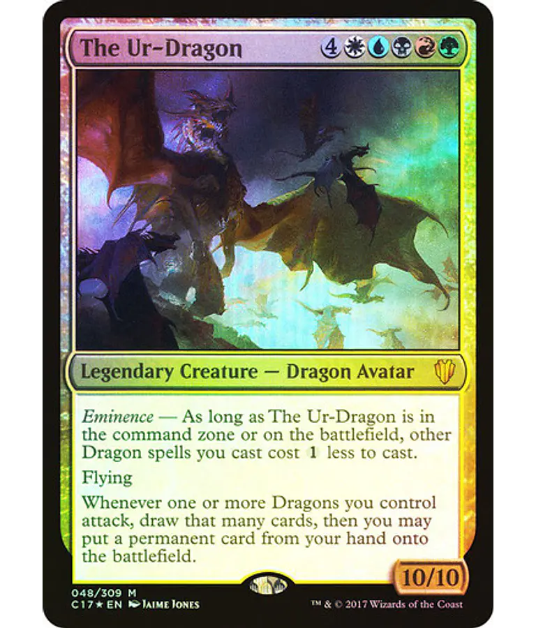 The Ur-Dragon (Foil) - Commander 2017 (español)