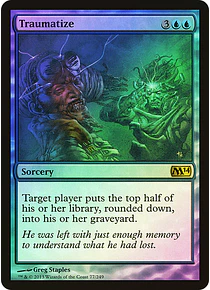 Traumatize - 2014 Core Set Foil (español)