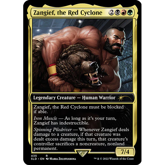 Zangief, the Red Cyclone (435 - Non-Foil) - Secret Lair (inglés)