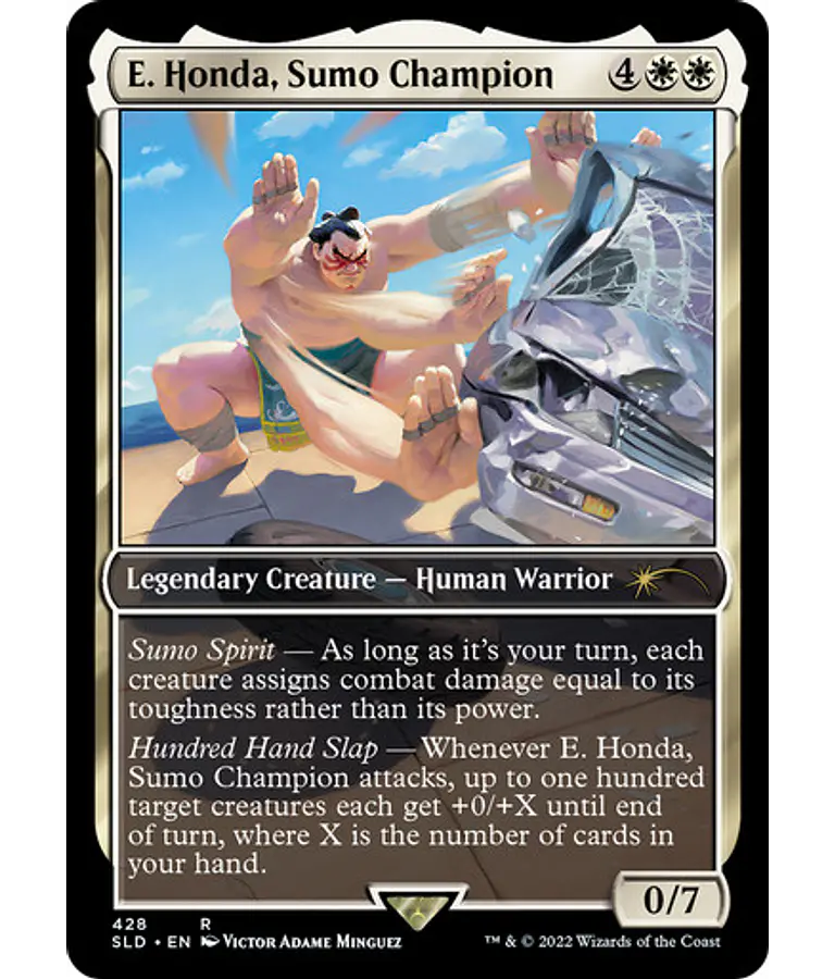 E. Honda, Sumo Champion (428 - Non-Foil) - Secret Lair (inglés)