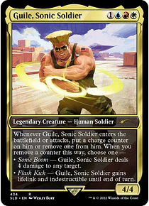 Guile, Sonic Soldier (434 - Non-Foil) - Secret Lair (inglés)