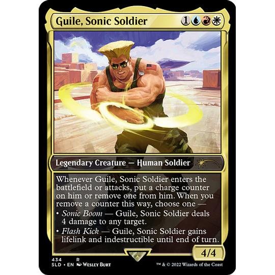 Guile, Sonic Soldier (434 - Non-Foil) - Secret Lair (inglés)