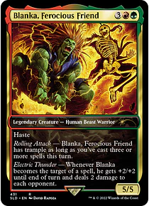 Blanka, Ferocious Friend (431 - Non-Foil) - Secret Lair (inglés)
