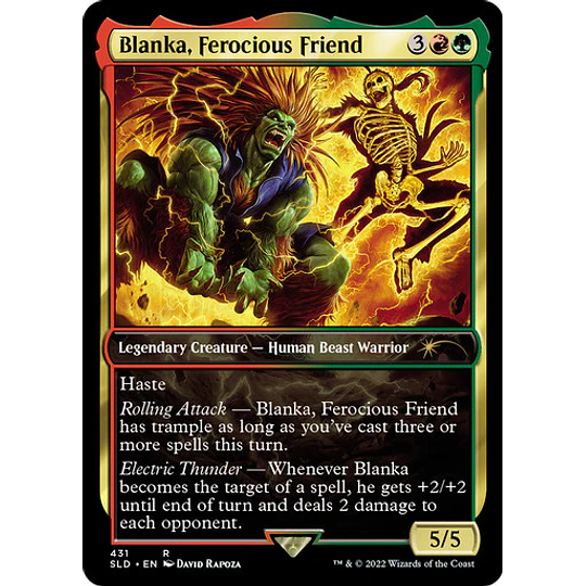 Blanka, Ferocious Friend (431 - Non-Foil) - Secret Lair (inglés)