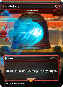 Lightning Bolt (675 - Hadoken - Non-Foil) - Secret Lair (inglés)