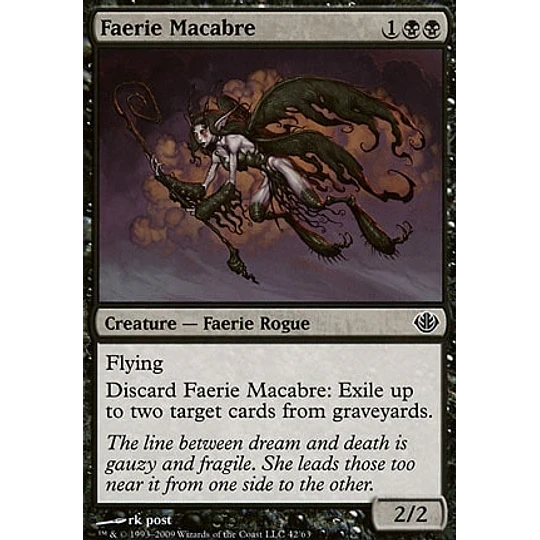 Faerie Macabre - Duel Decks: Garruk Vs. Liliana (inglés)