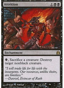 Attrition - Commander (inglés)