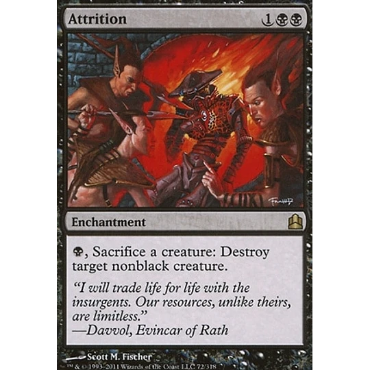 Attrition - Commander (inglés)