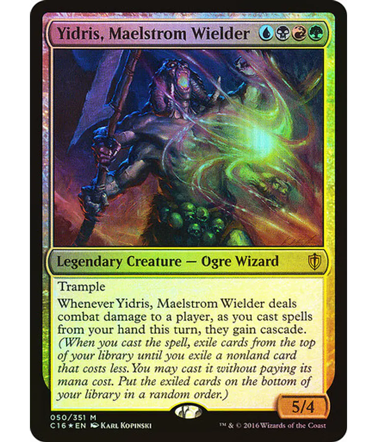 Yidris, Maelstrom Wielder (Foil) - Commander 2016 (español)