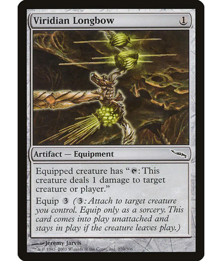 Viridian Longbow - Mirrodin (español)