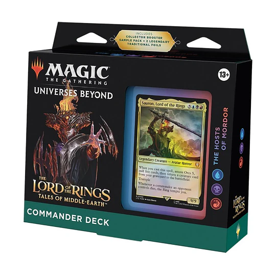 The Hosts of Mordor - The Lord of the Rings: Tales of Middle-earth Commander Deck