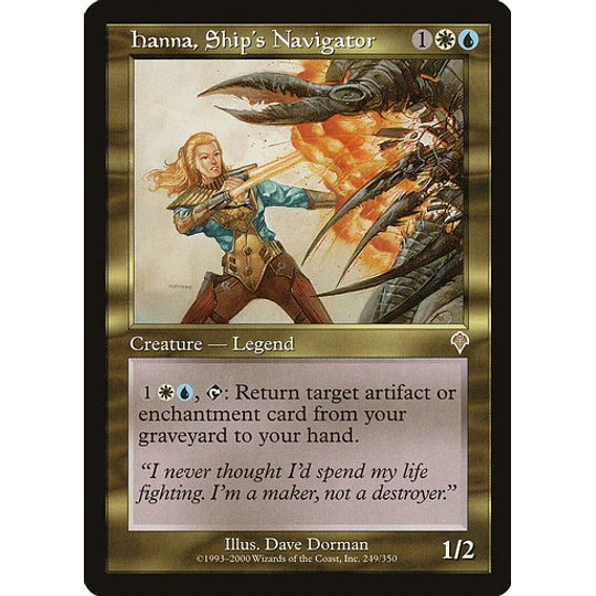 Hanna, Ship's Navigator - Commander / EDH