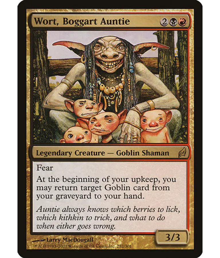 Wort, Boggart Auntie - Commander / EDH