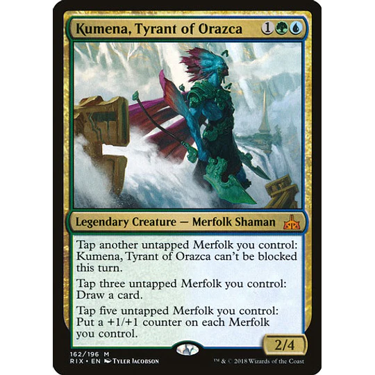 Kumena, Tyrant of Orazca - Commander / EDH