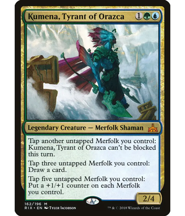 Kumena, Tyrant of Orazca - Commander / EDH