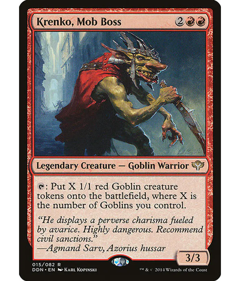Krenko, Mob Boss - Commander / EDH