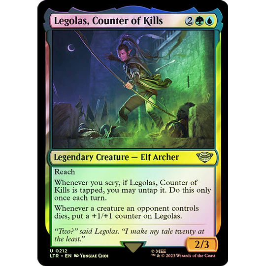 Legolas, Counter of Kills - Commander / EDH