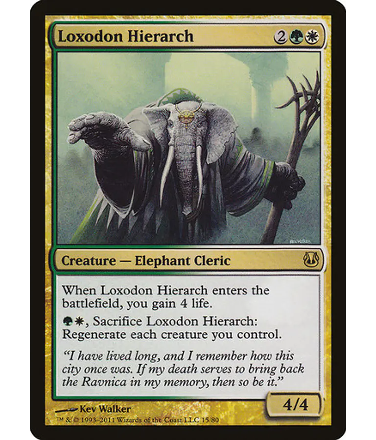 Loxodon Hierarch - Duel Decks: Ajani Vs. Nicol Bolas (español)