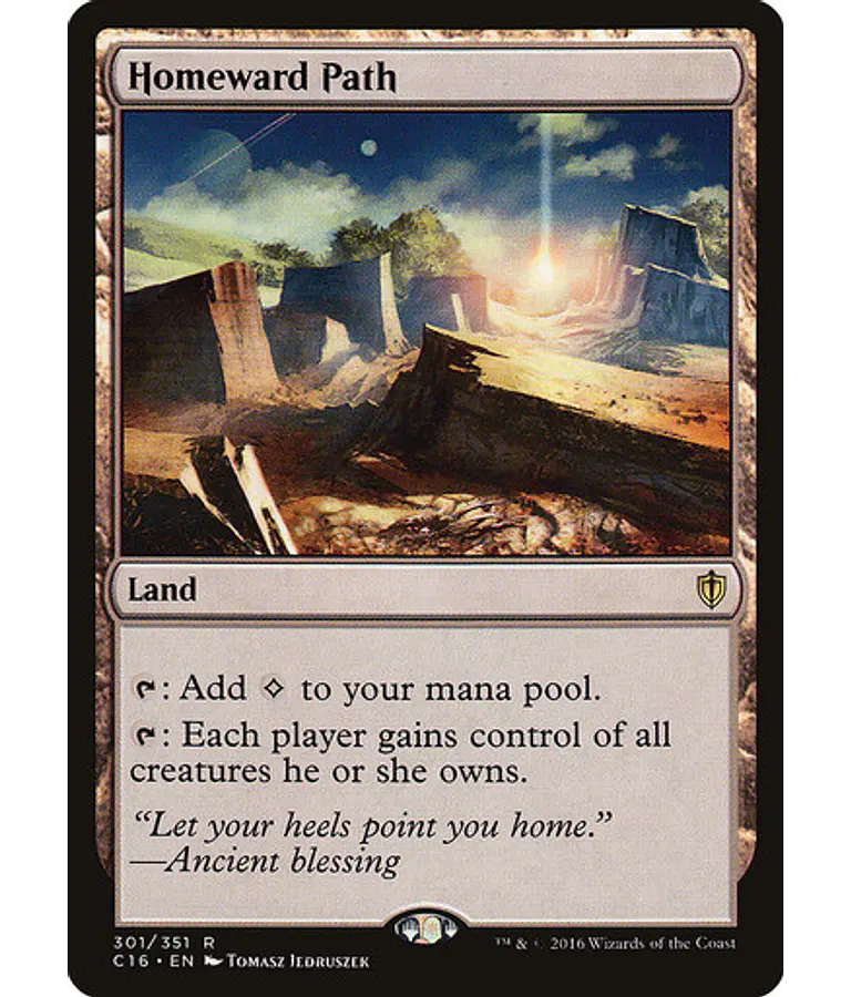 Homeward Path - Commander 2016 (inglés)