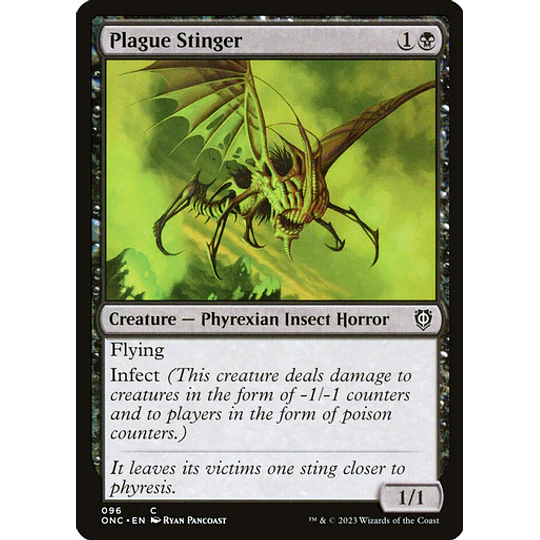 Plague Stinger - Phyrexia: All Will Be One Commander Decks (inglés)