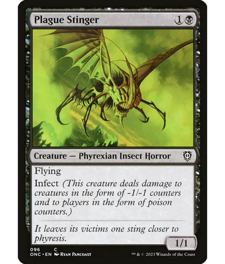 Plague Stinger - Phyrexia: All Will Be One Commander Decks (inglés)