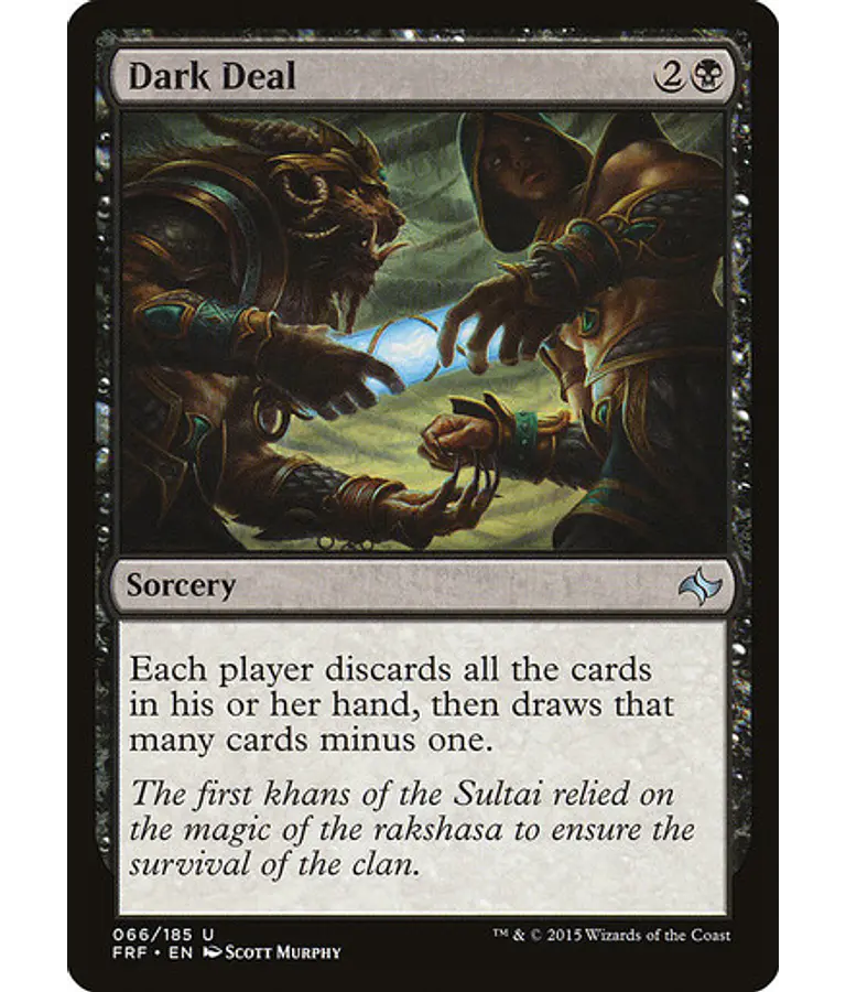 Dark Deal - Fate Reforged (inglés)