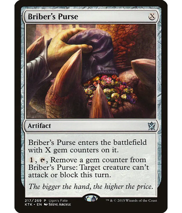 Briber's Purse (Ugin's Fate) - Promotional (español)