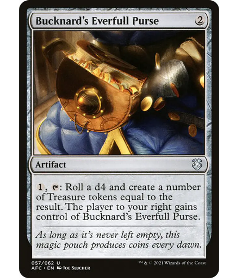 Bucknard's Everfull Purse - Adventures in the Forgotten Realms Commander Decks (inglés)