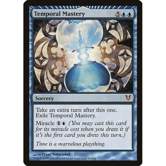 Temporal Mastery - Avacyn Restored (inglés)