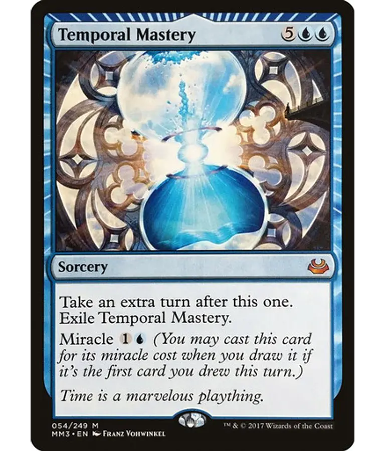 Temporal Mastery - Modern Masters 2017 (inglés)