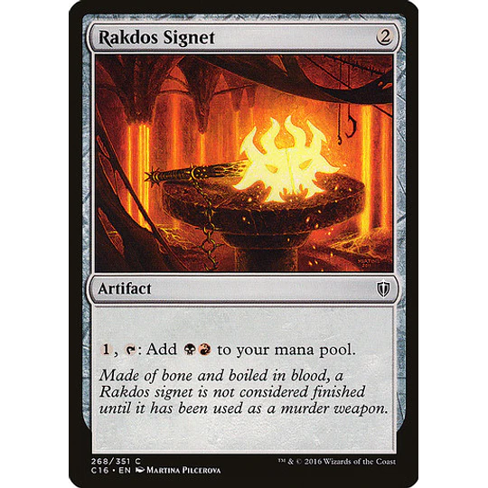 Rakdos Signet - Commander 2016 (español)
