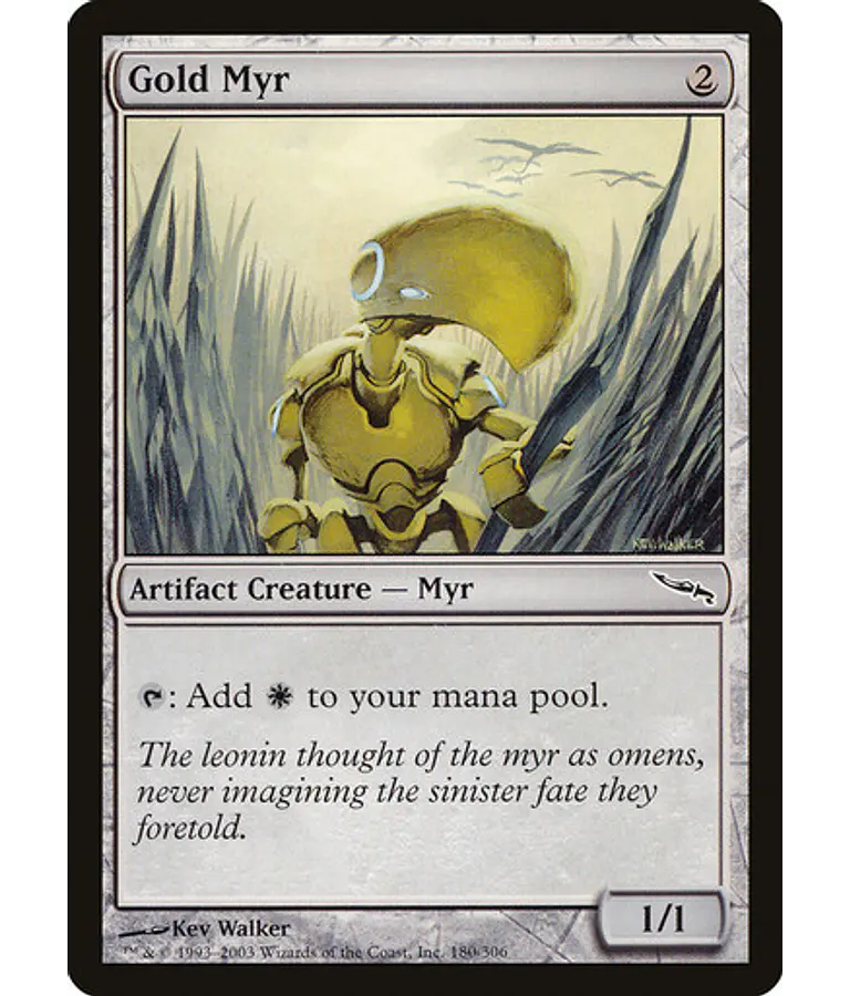 Gold Myr - Mirrodin (español)