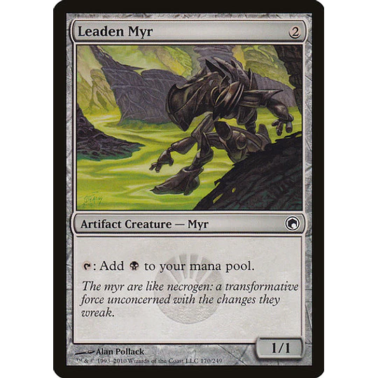 Leaden Myr - Scars of Mirrodin (español)