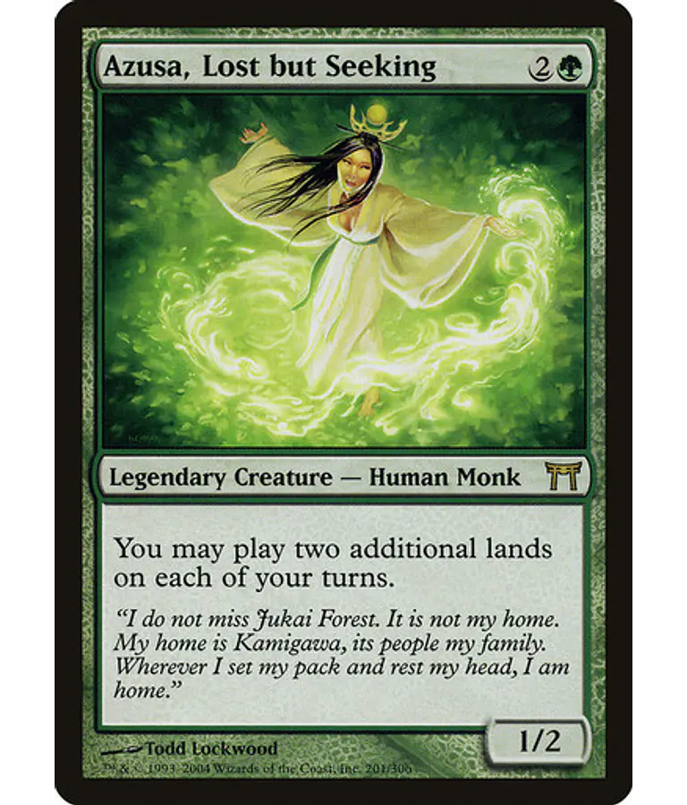 Azusa, Lost but Seeking - Champions of Kamigawa (español)
