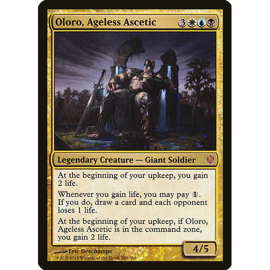 Oloro, Ageless Ascetic - Commander 2013 (inglés)
