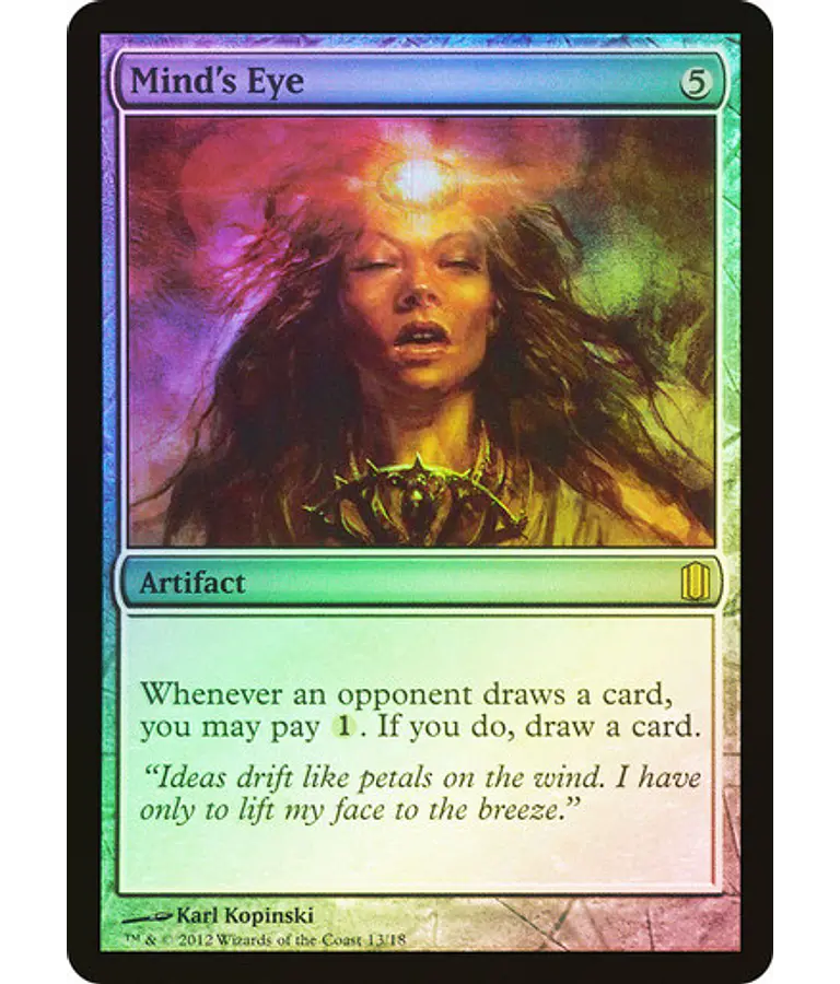 Mind's Eye (Foil) - Commander's Arsenal (inglés)