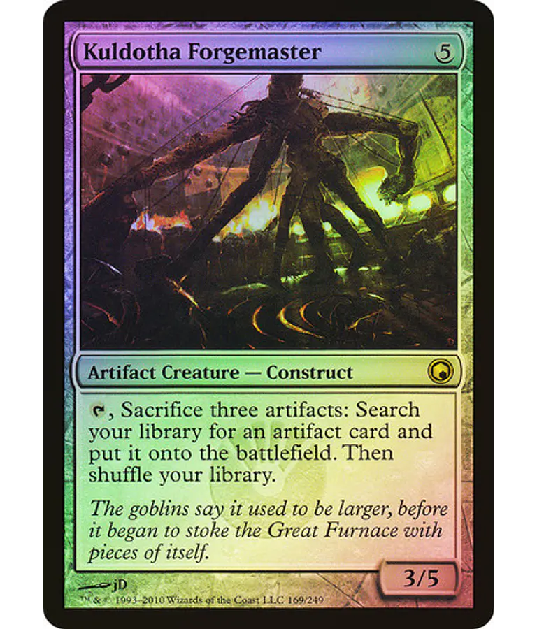 Kuldotha Forgemaster - Scars of Mirrodin Foil (español)