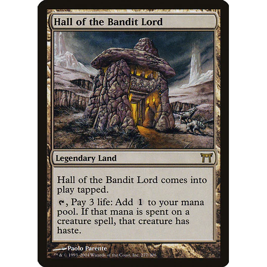 Hall of the Bandit Lord - Champions of Kamigawa (español)