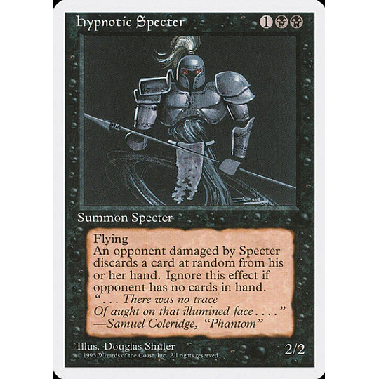Hypnotic Specter - 4th Edition (español)