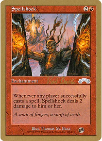 Spellshock (Tokyo 1999 (Kai Budde - Sideboard) - World Championships (inglés)