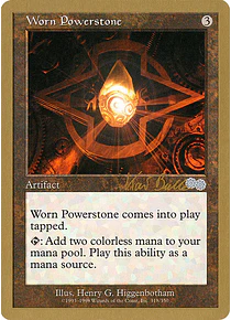 Worn Powerstone (Tokyo 1999 (Kai Budde) - World Championships (inglés)