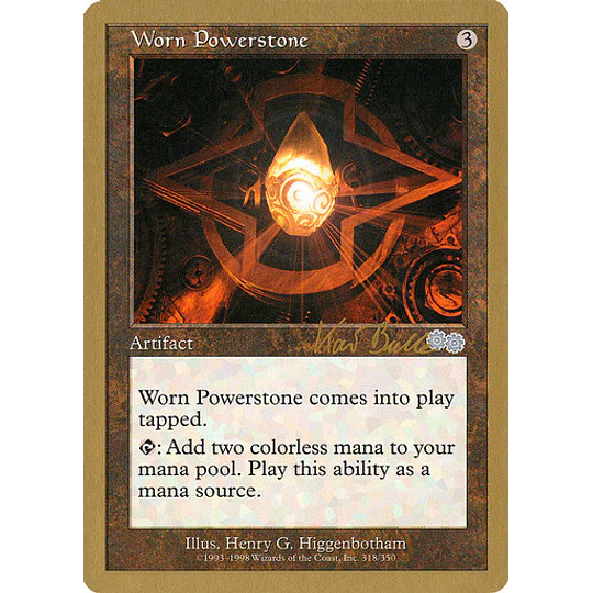 Worn Powerstone (Tokyo 1999 (Kai Budde) - World Championships (inglés)