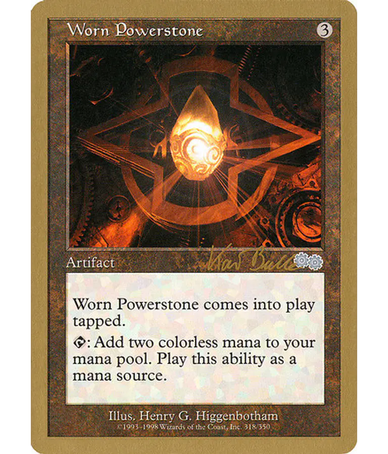 Worn Powerstone (Tokyo 1999 (Kai Budde) - World Championships (inglés)