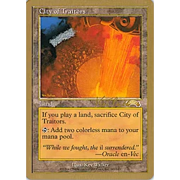 City of Traitors (Tokyo 1999 (Kai Budde) - World Championships (inglés)