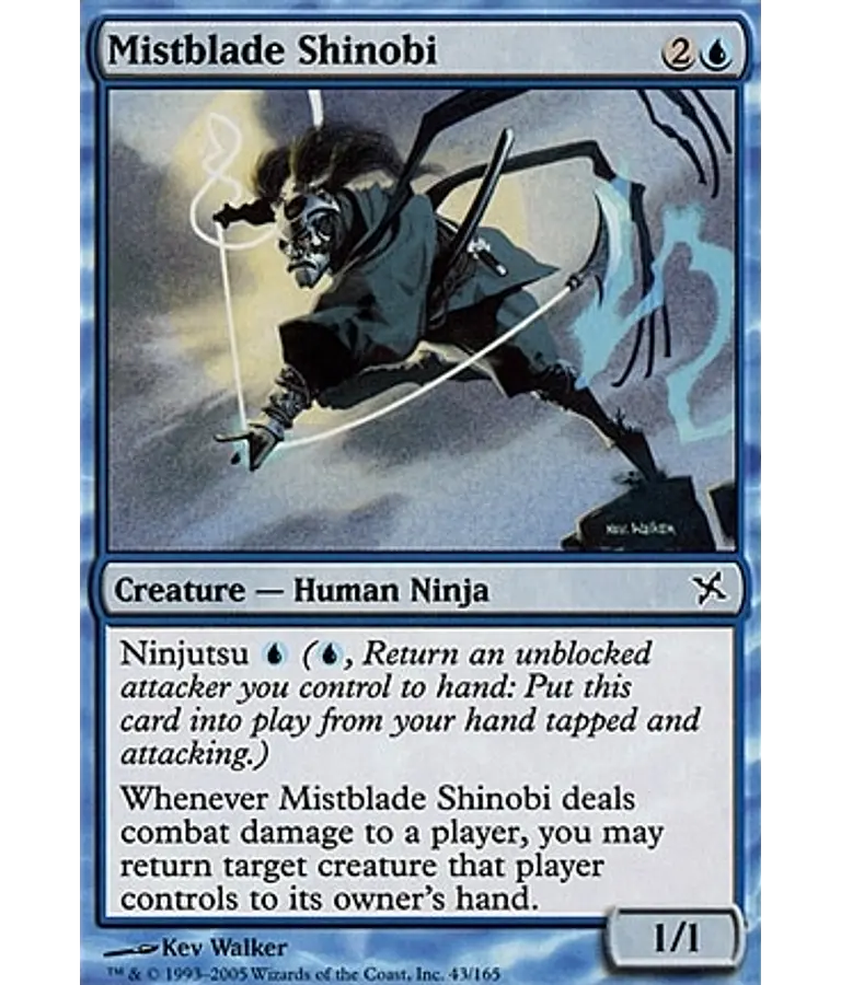 Mistblade Shinobi - Betrayers of Kamigawa (español)