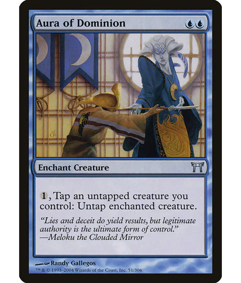 Aura of Dominion - Champions of Kamigawa (español)