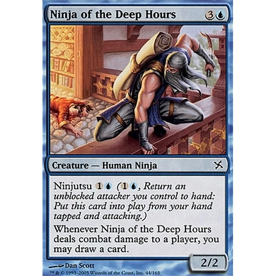 Ninja of the Deep Hours - Betrayers of Kamigawa (español)